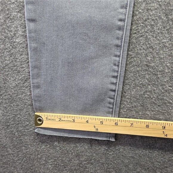 Joe's Jeans Womens 34 Gray Skinny Ankle Flawless Stretch Denim Five Pocket - Picture 10 of 10